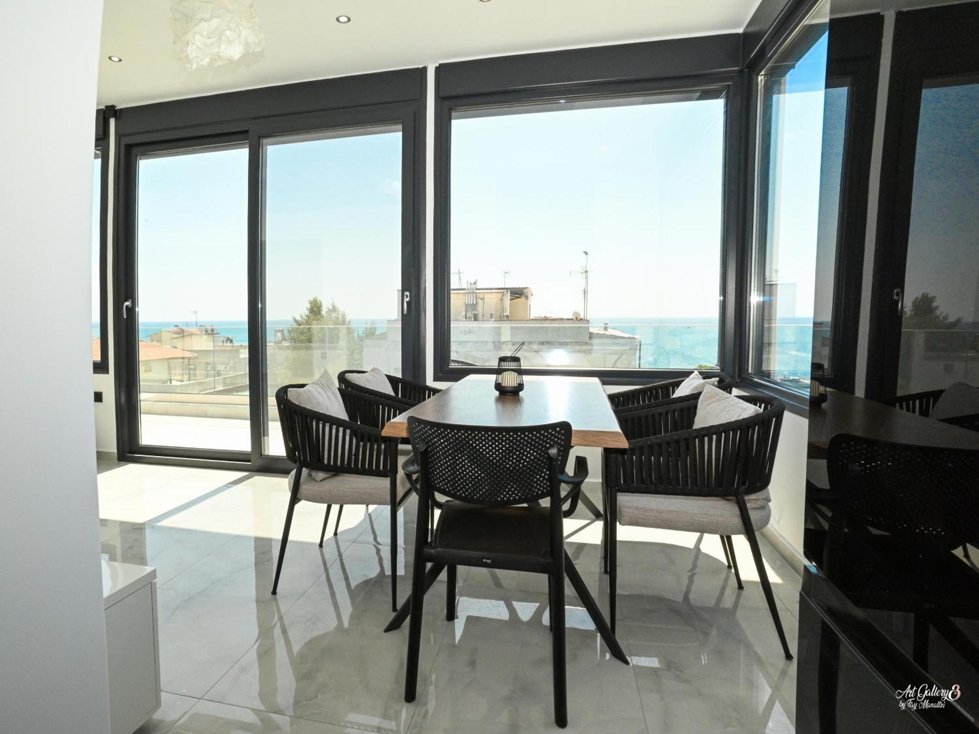 Nea Kallikrateia Panorama Penthouse 아파트 외부 사진