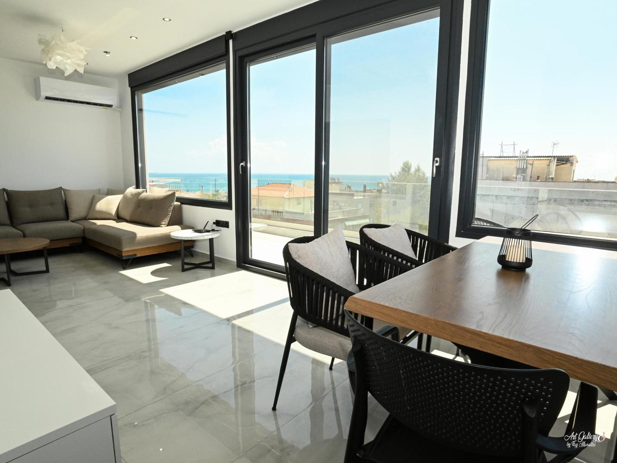 Nea Kallikrateia Panorama Penthouse 아파트 외부 사진