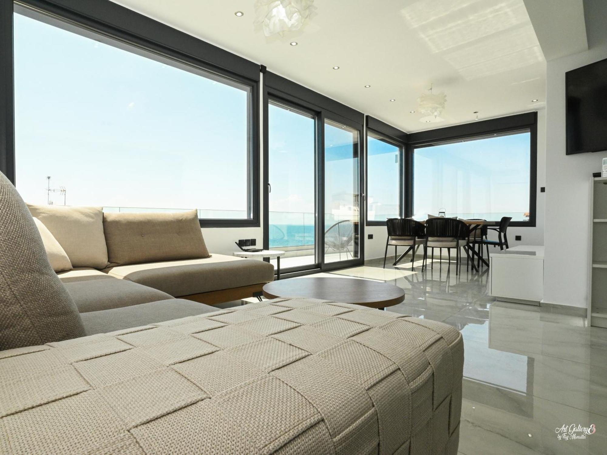 Nea Kallikrateia Panorama Penthouse 아파트 외부 사진