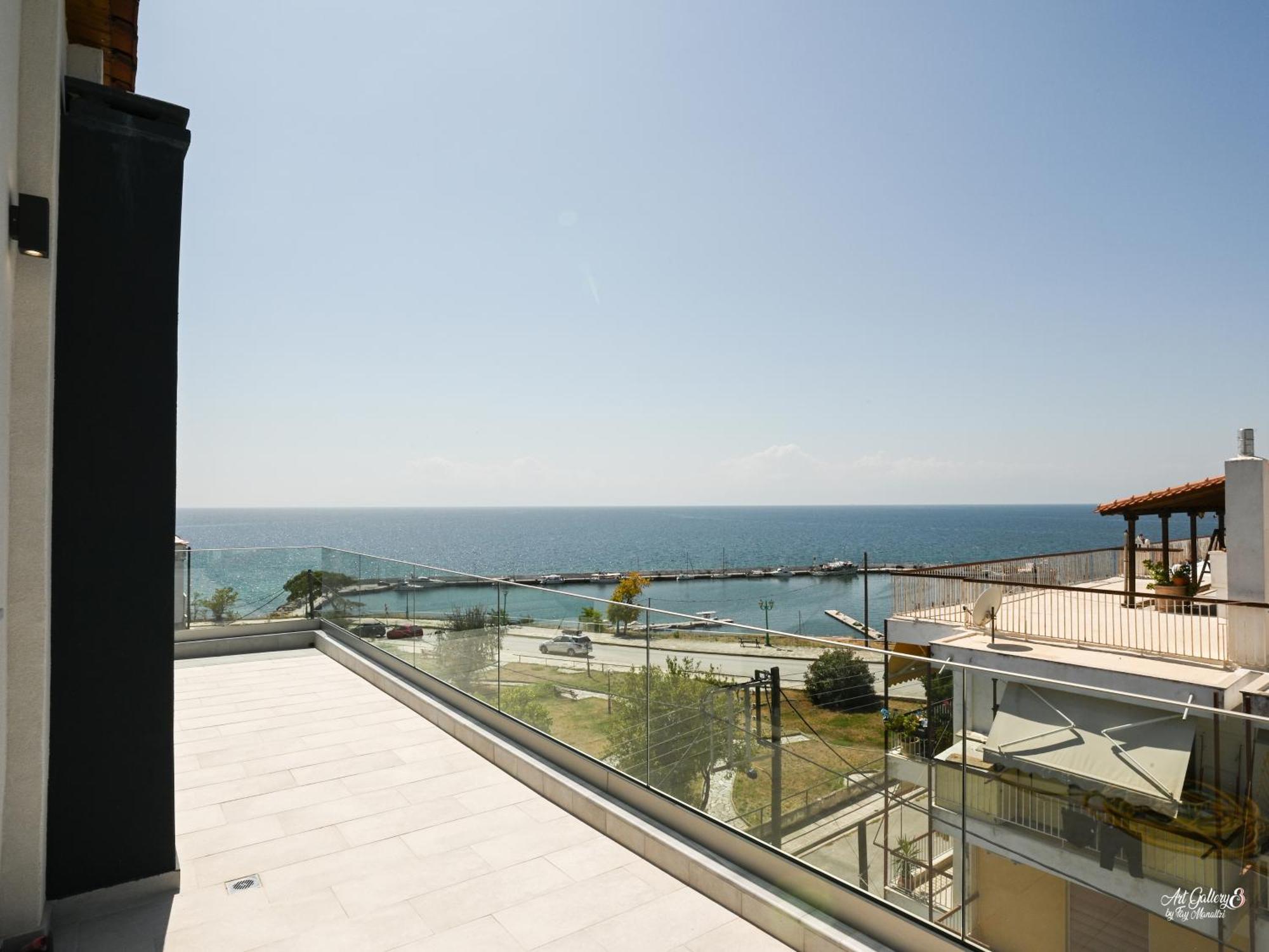 Nea Kallikrateia Panorama Penthouse 아파트 외부 사진